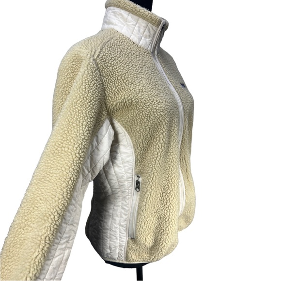 Patagonia 23071F8 Beige Retro-X Synchilla Fleece Sherpa Deep Pile Jacket Size M - Picture 5 of 12